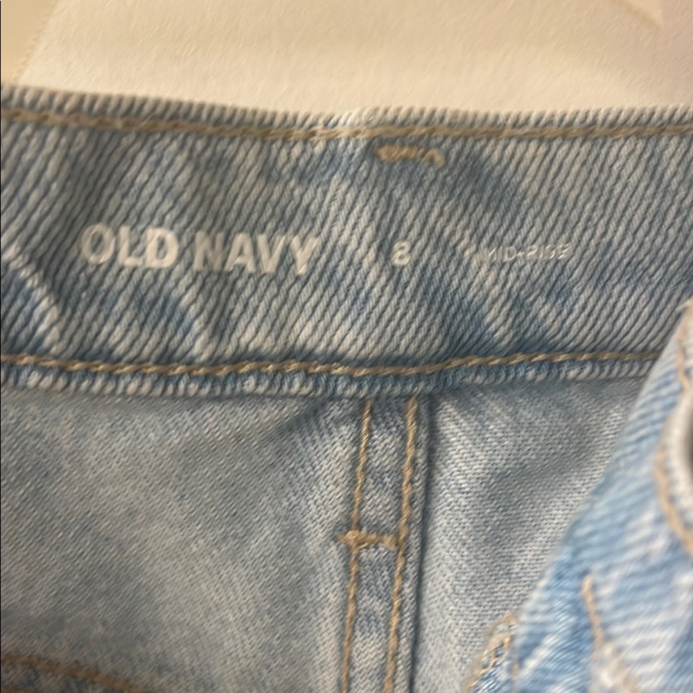Old Navy Sky Blue Denim Skirt